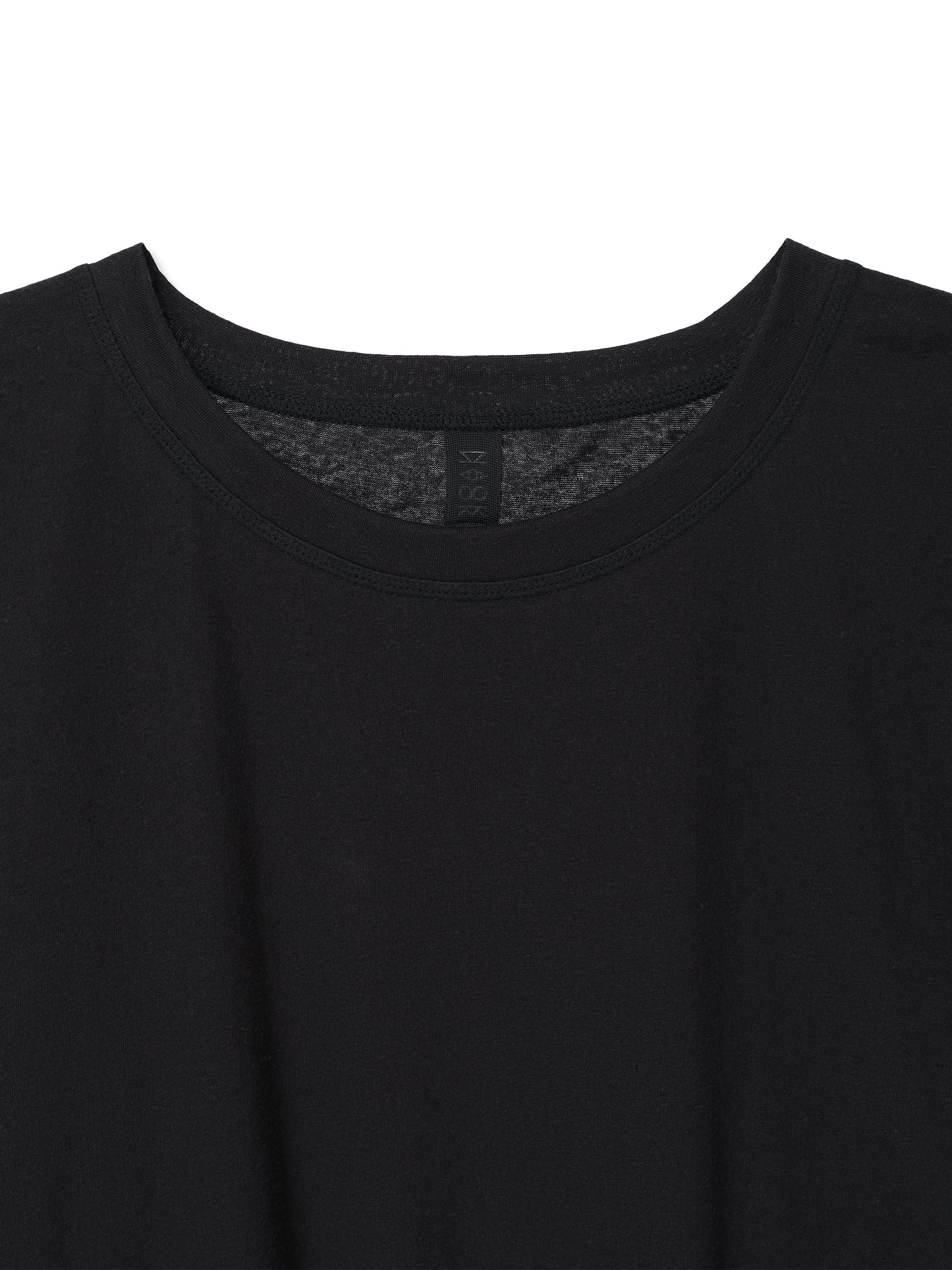 COTTON/LINEN PAPER-LIKE JERSEY FRENCH SLEEVE TOP 3