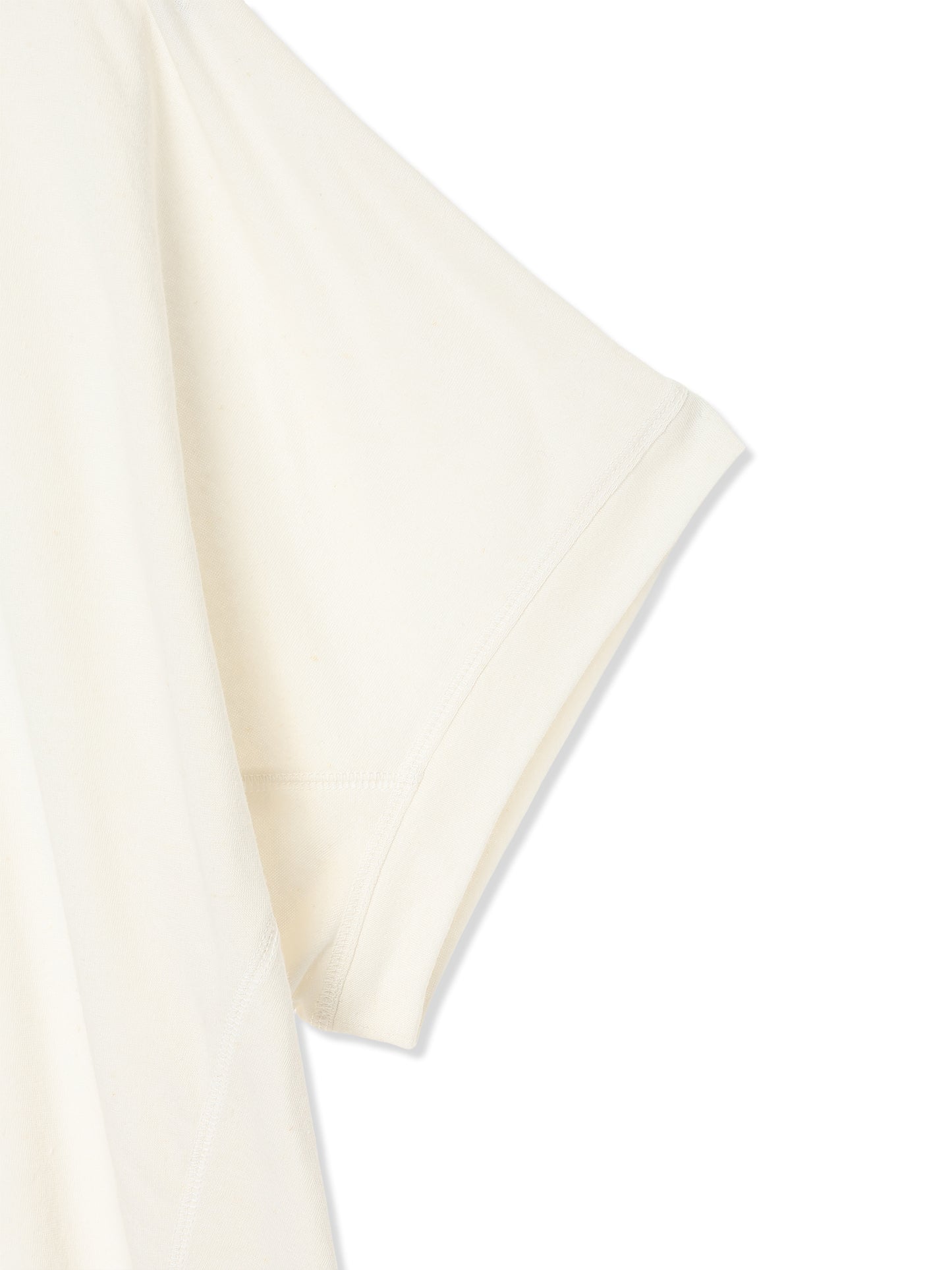 COTTON/LINEN PAPER-LIKE JERSEY DOLMAN SLEEVE TOP 4