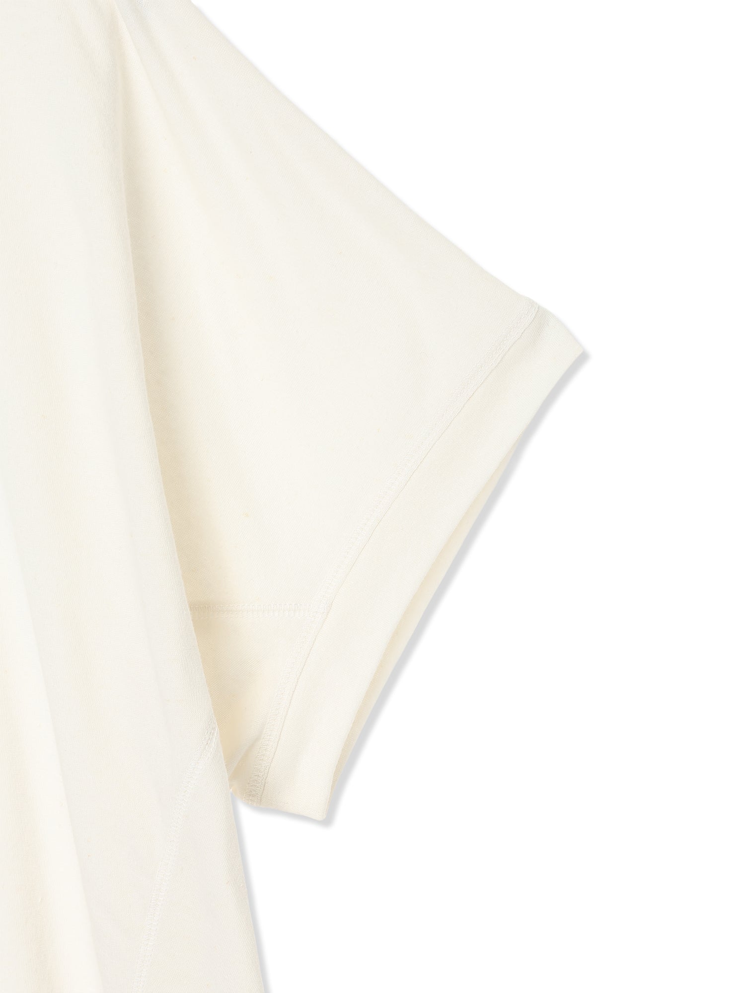 COTTON/LINEN PAPER-LIKE JERSEY DOLMAN SLEEVE TOP 4