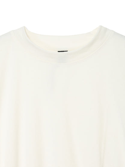 COTTON/LINEN PAPER-LIKE JERSEY DOLMAN SLEEVE TOP 3