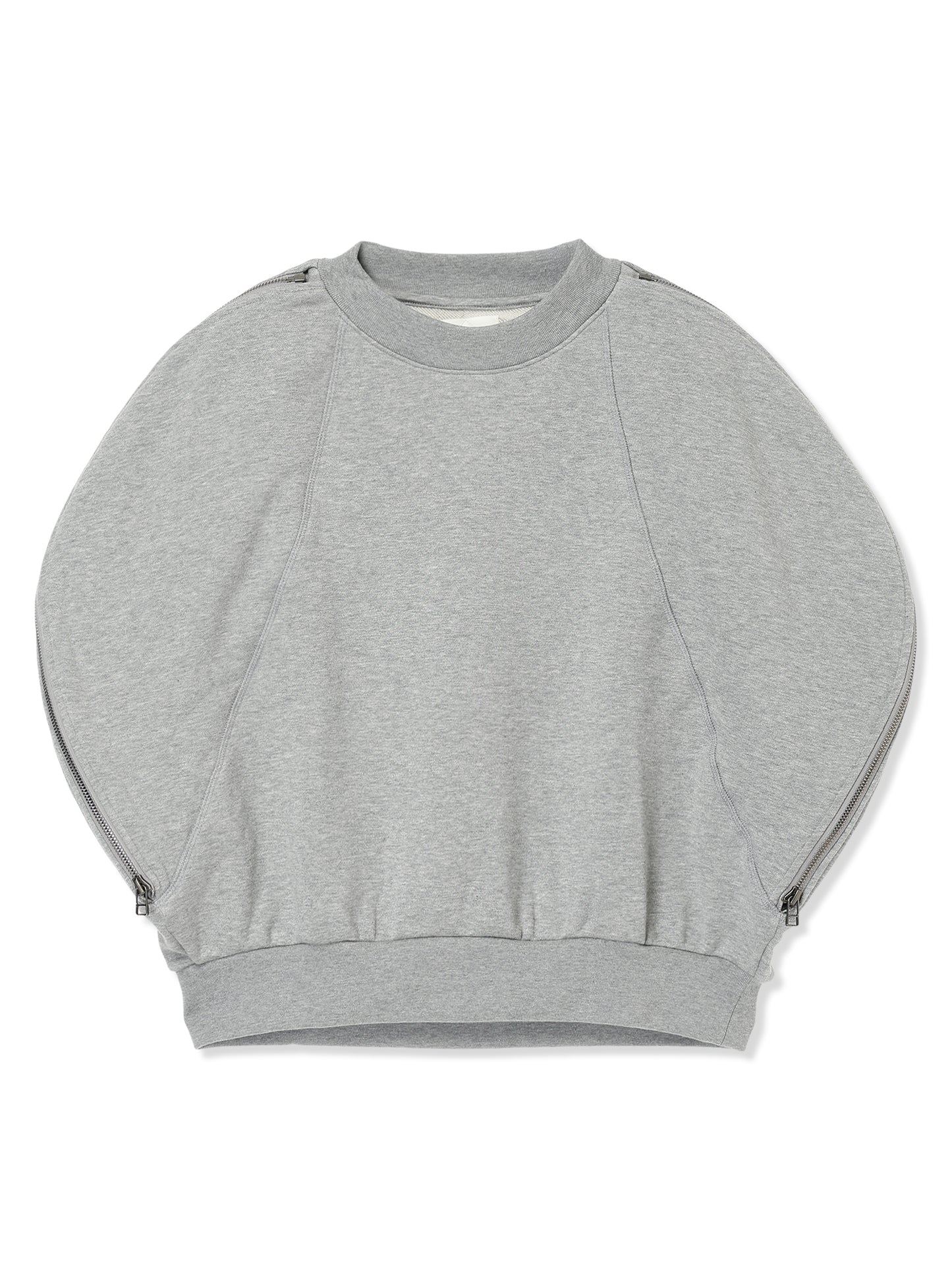 ROYAL TERRY CIRCLE SILHOUETTE SWEAT SHIRT (13 GRAY)
