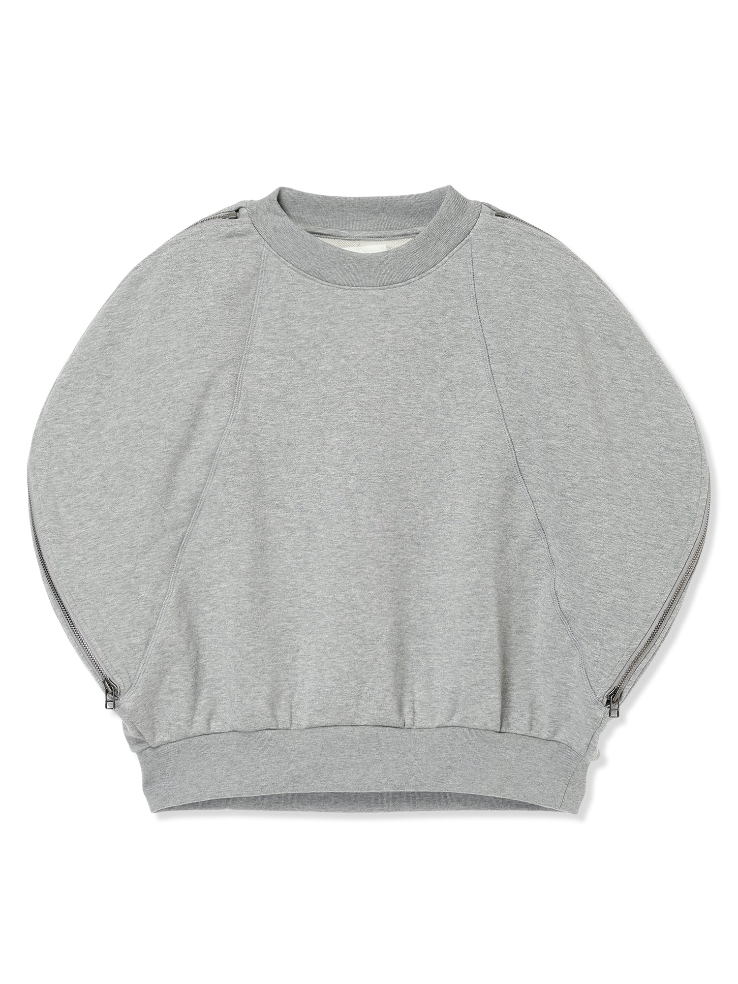 ROYAL TERRY CIRCLE SILHOUETTE SWEAT SHIRT (13 GRAY)