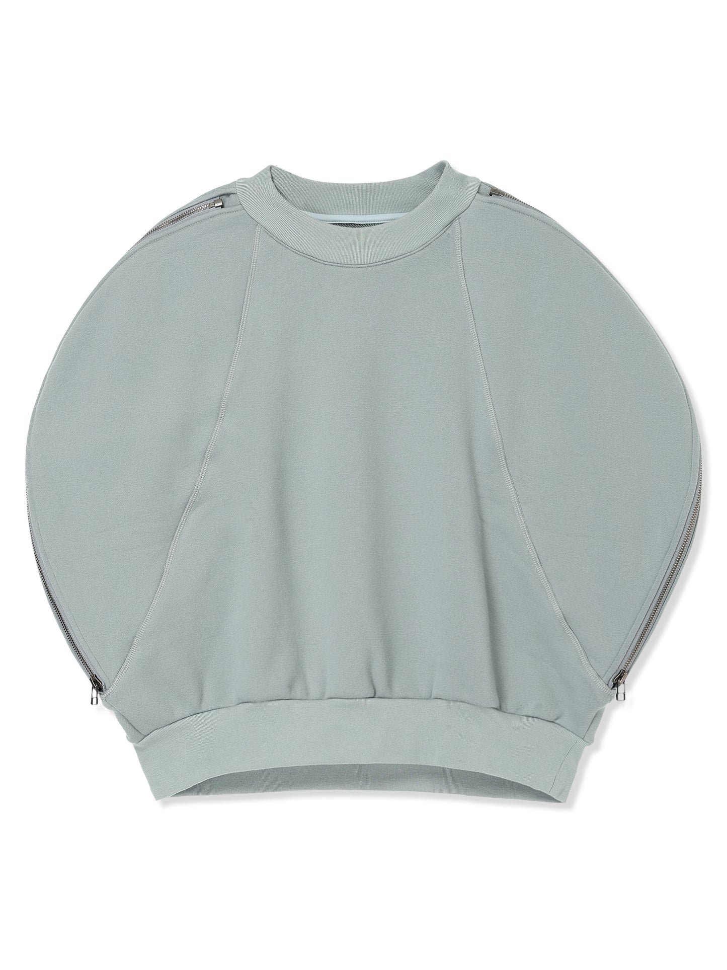 ROYAL TERRY CIRCLE SILHOUETTE SWEAT SHIRT (10 SAGE)