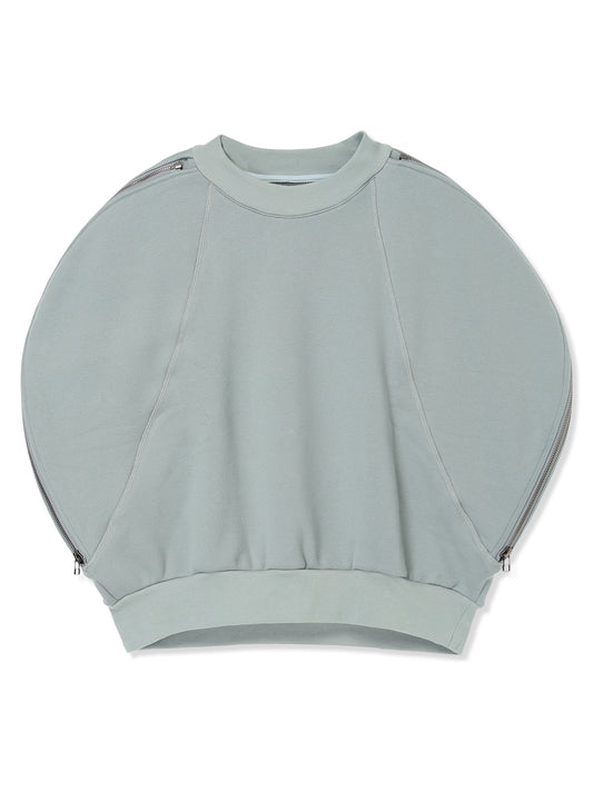 ROYAL TERRY CIRCLE SILHOUETTE SWEAT SHIRT (10 SAGE)