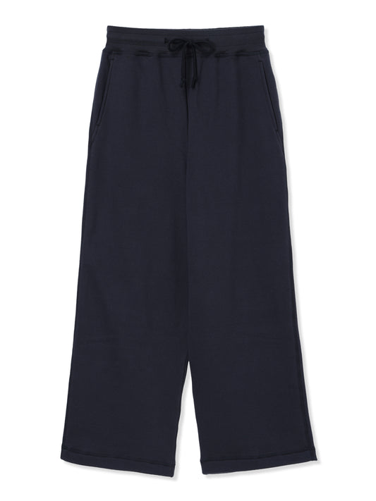 ROYAL TERRY WIDE LEG PANTS (75 NAVY)