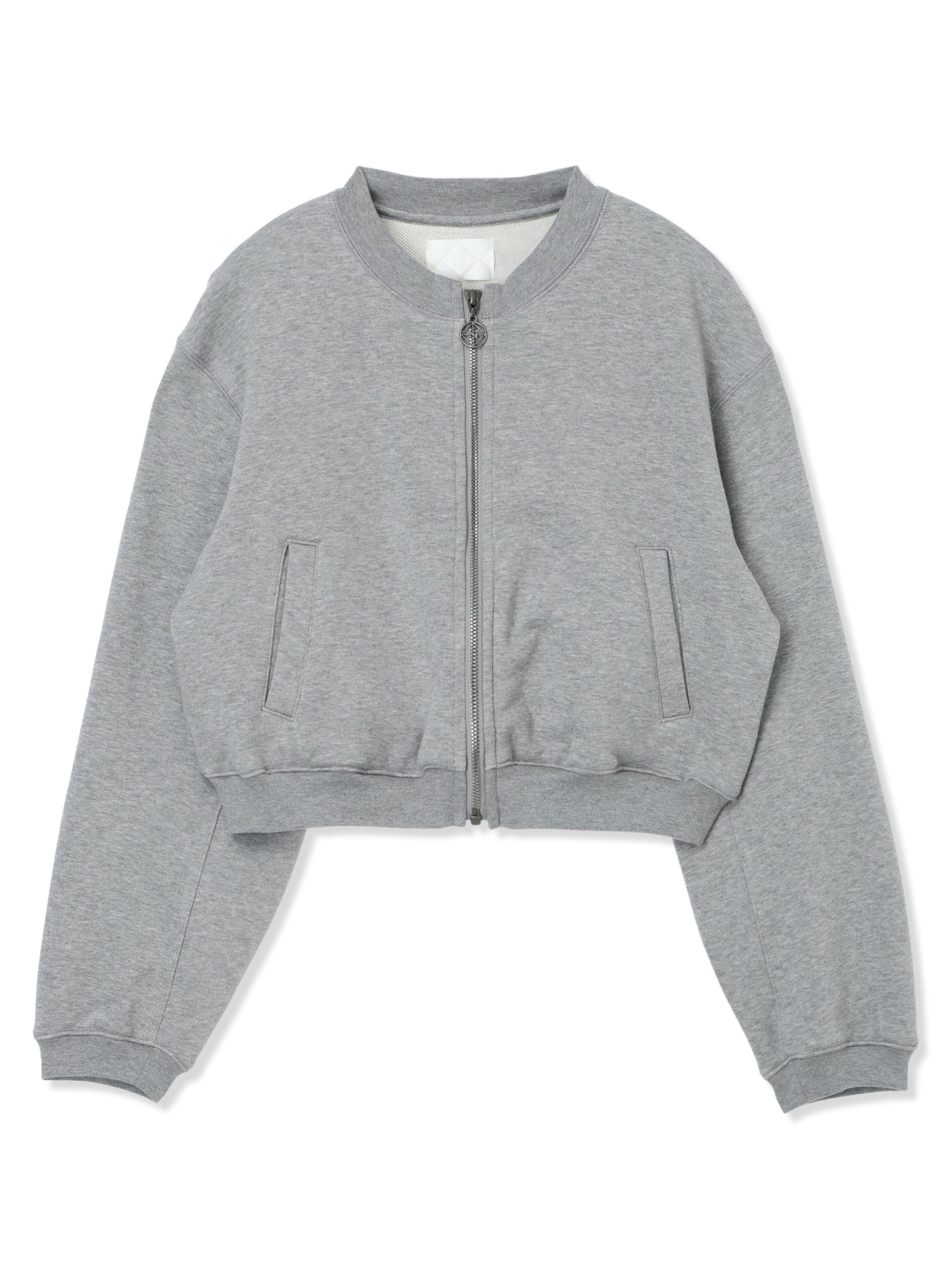 ROYAL TERRY ZIP UP SWEAT SHIRT (13 GRAY)