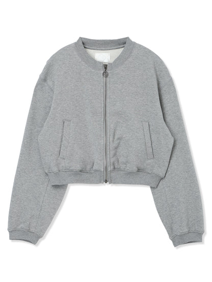 ROYAL TERRY ZIP UP SWEAT SHIRT (13 GRAY)