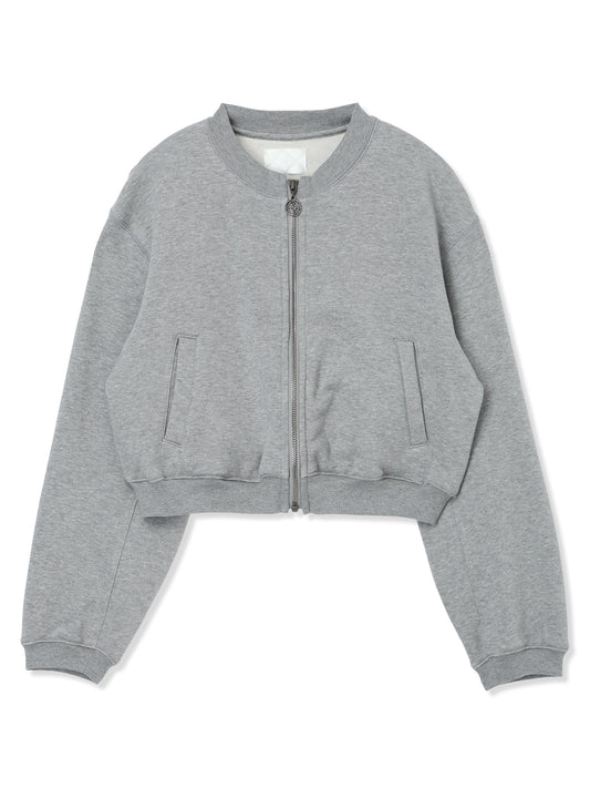 ROYAL TERRY ZIP UP SWEAT SHIRT (13 GRAY)