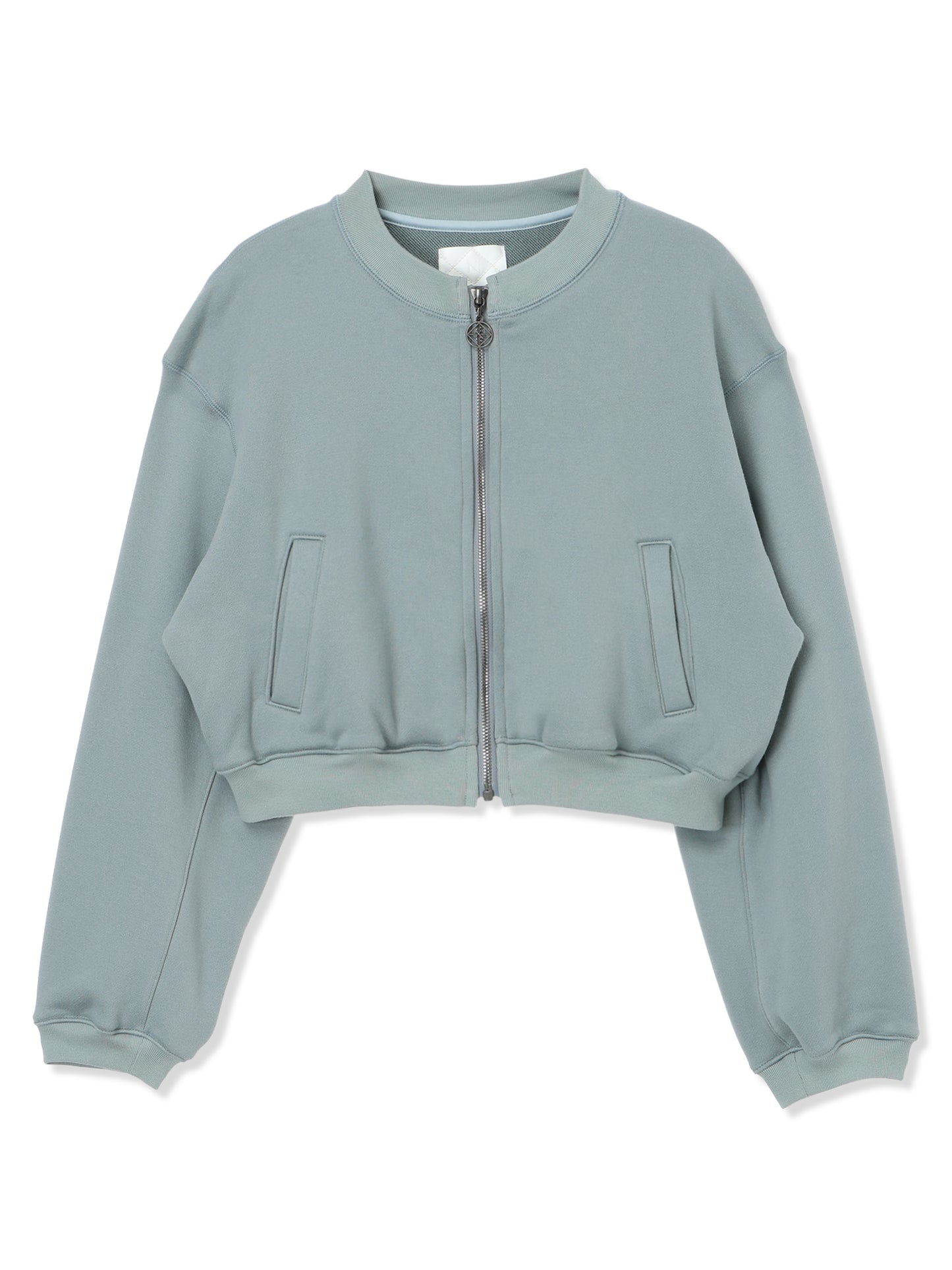 ROYAL TERRY ZIP UP SWEAT SHIRT (10 SAGE)