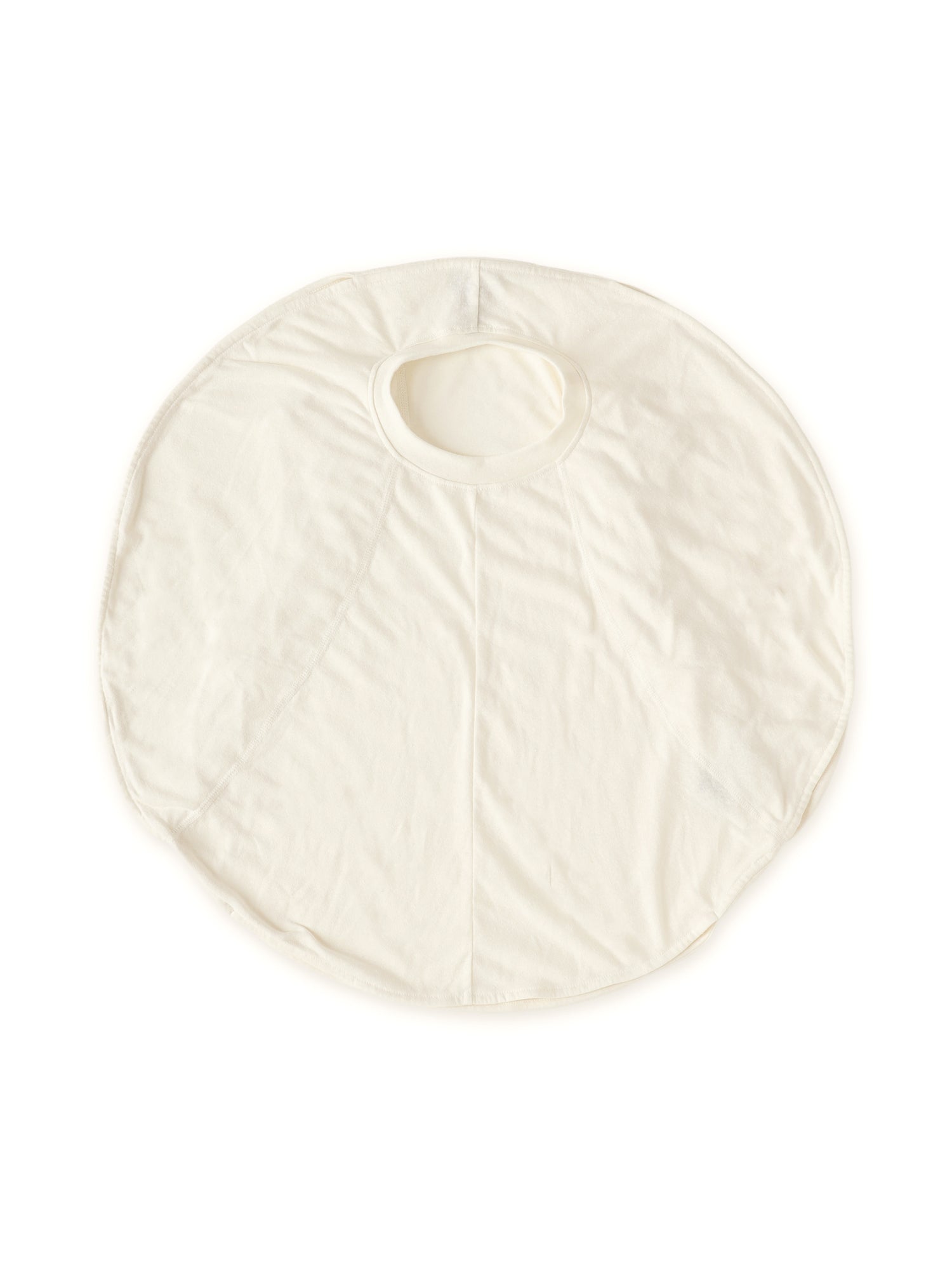 COTTON/LINEN PAPER-LIKE JERSEY CIRCLE SILHOUETTE TOP 8
