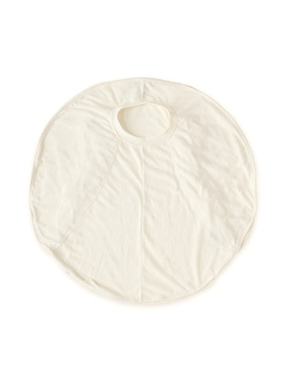 COTTON/LINEN PAPER-LIKE JERSEY CIRCLE SILHOUETTE TOP 8