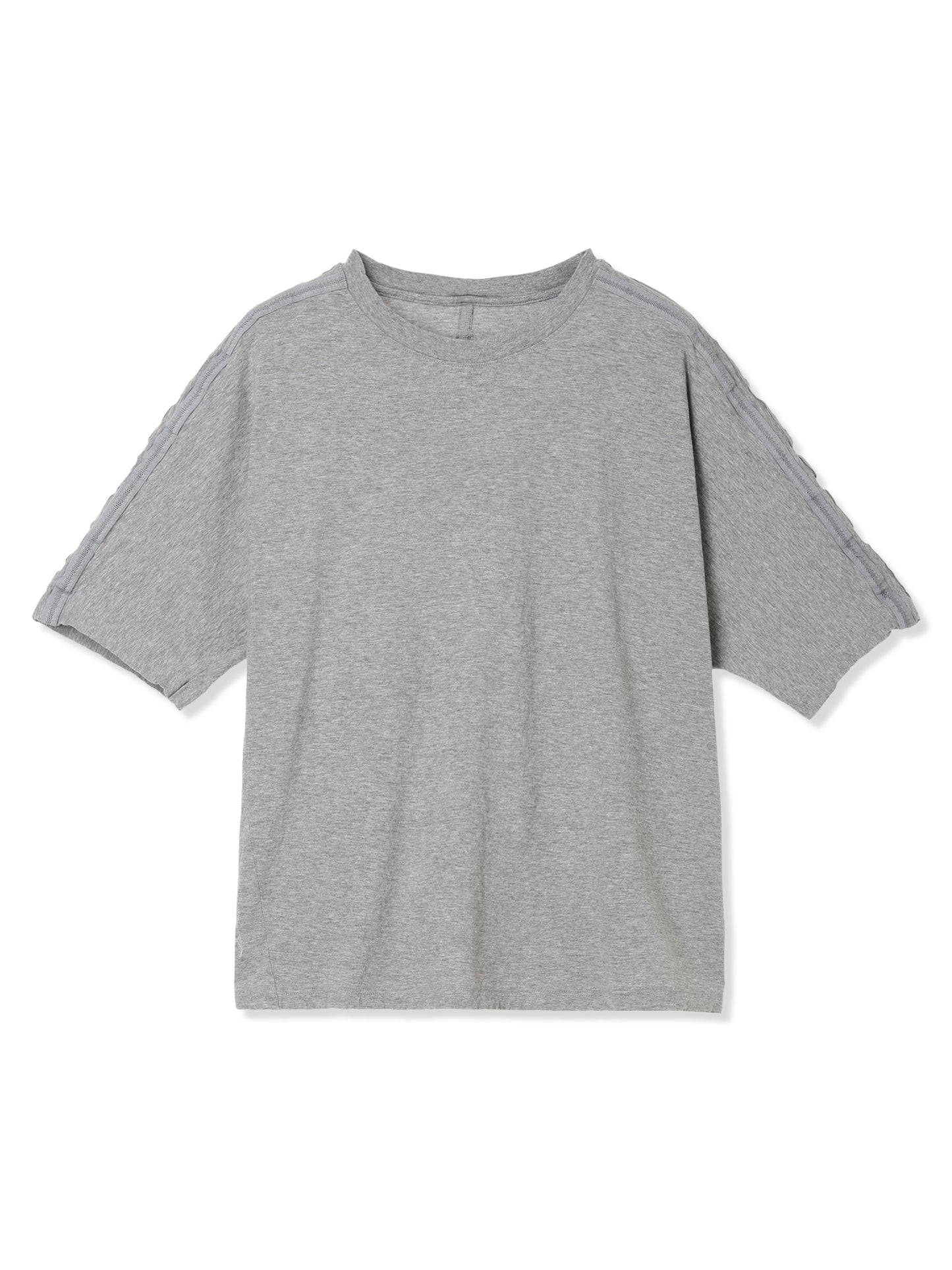 SHRINK JERSEY DOLMAN SLEEVE TOP (13 GRAY)