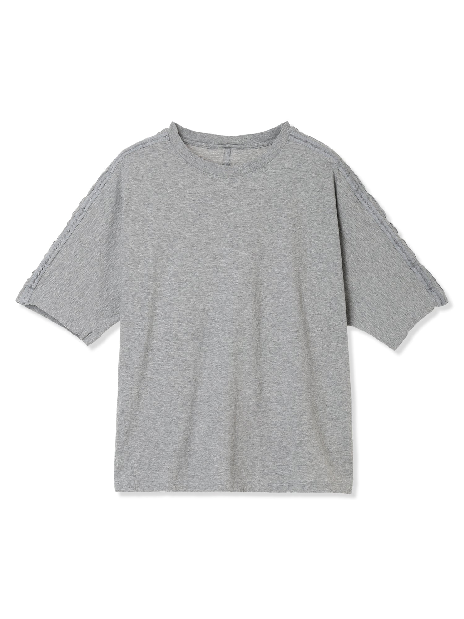 SHRINK JERSEY DOLMAN SLEEVE TOP (13 GRAY)