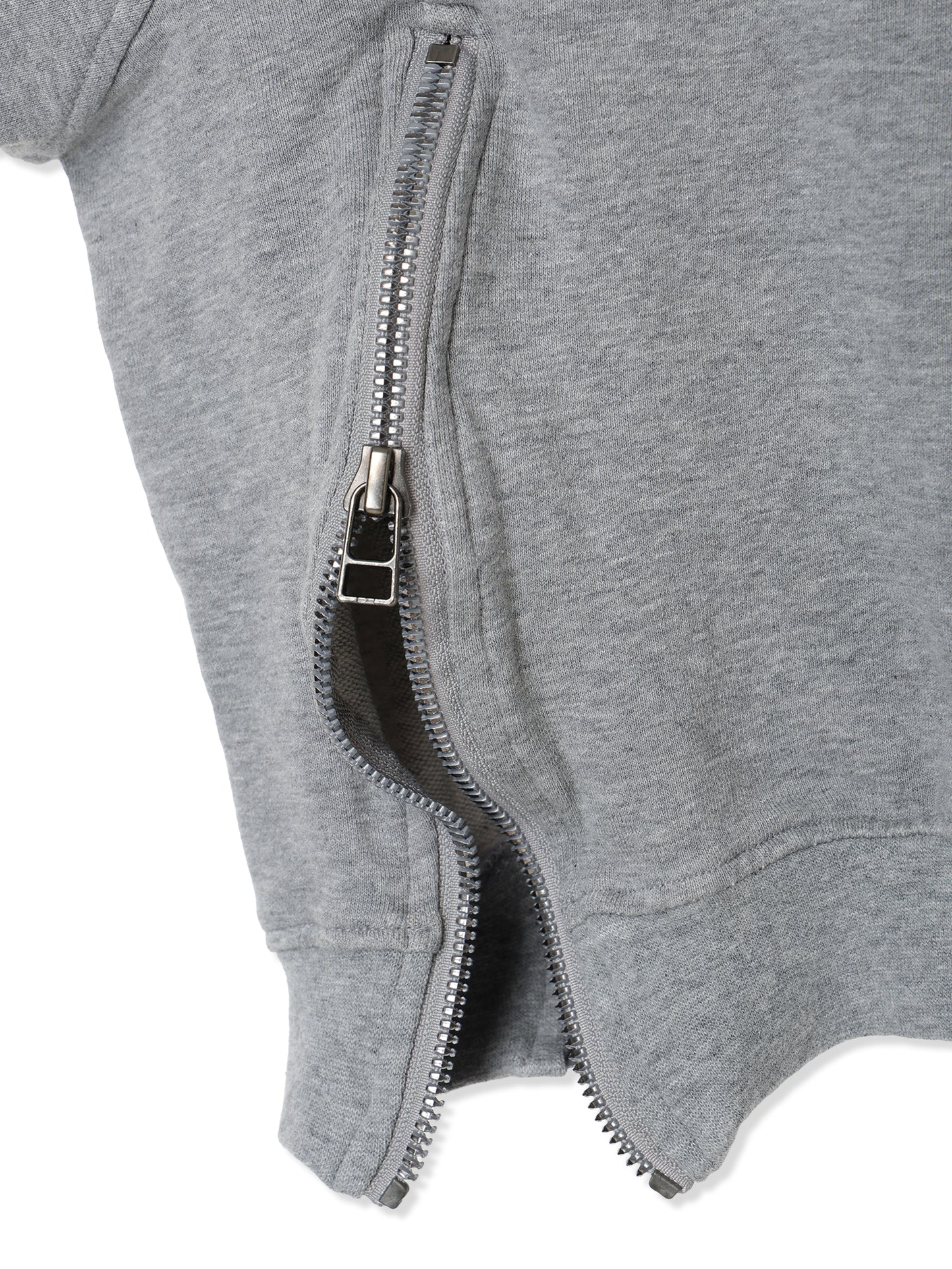 SHRINK FRENCH TERRY CROPPED HOODIE SWEAT SHIRT 8