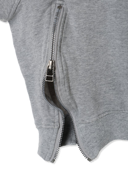 SHRINK FRENCH TERRY CROPPED HOODIE SWEAT SHIRT 8