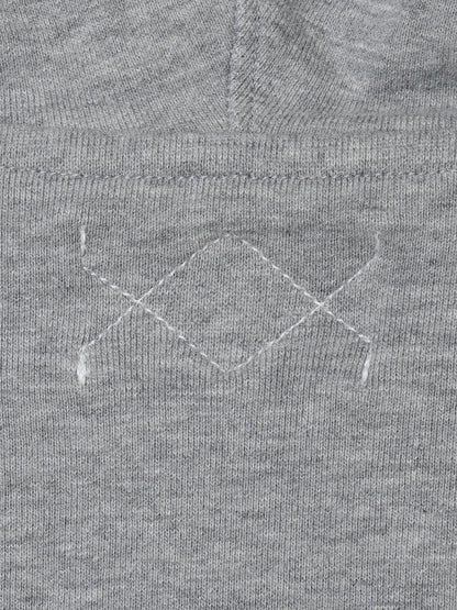 SHRINK FRENCH TERRY CROPPED HOODIE SWEAT SHIRT 7