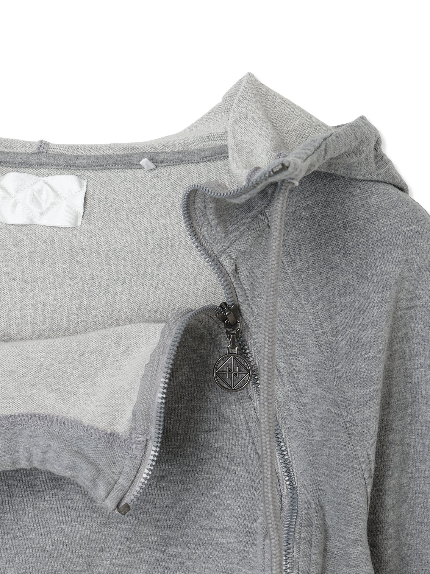 SHRINK FRENCH TERRY CROPPED HOODIE SWEAT SHIRT 4