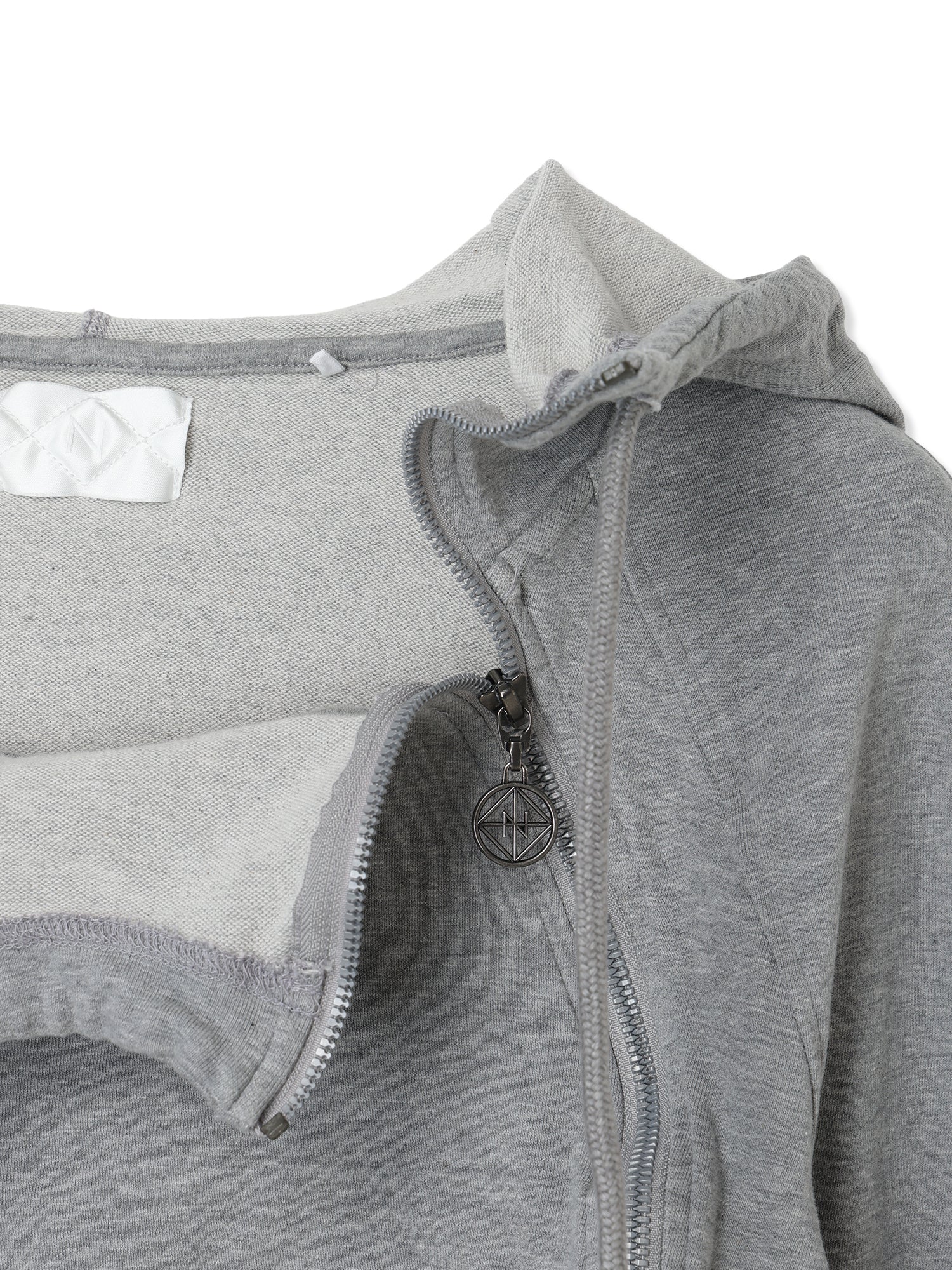 SHRINK FRENCH TERRY CROPPED HOODIE SWEAT SHIRT 4