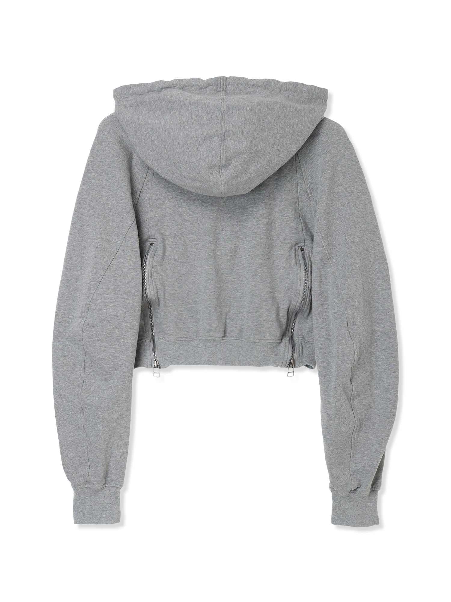 SHRINK FRENCH TERRY CROPPED HOODIE SWEAT SHIRT 1