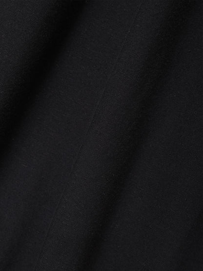 COTTON/LINEN PAPER-LIKE JERSEY SKIRT 4