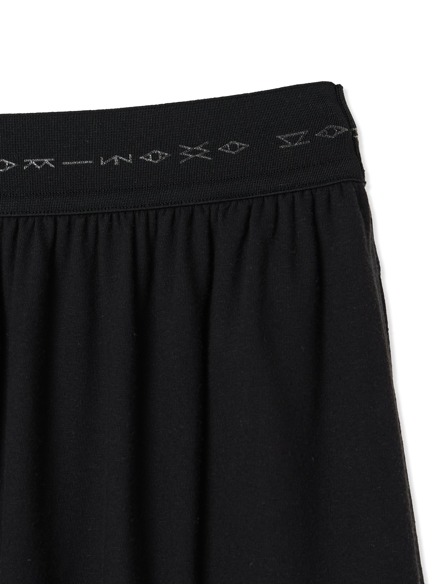 COTTON/LINEN PAPER-LIKE JERSEY SKIRT 3