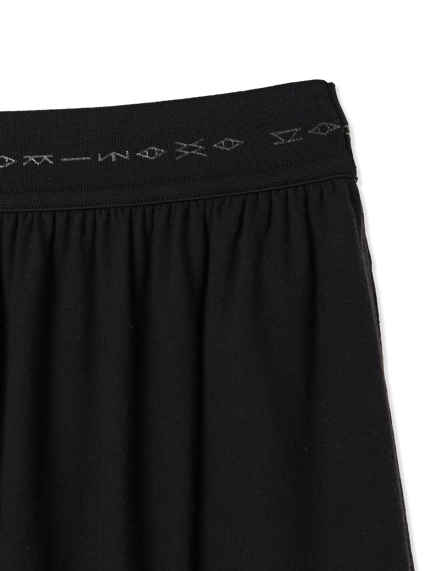 COTTON/LINEN PAPER-LIKE JERSEY SKIRT 3