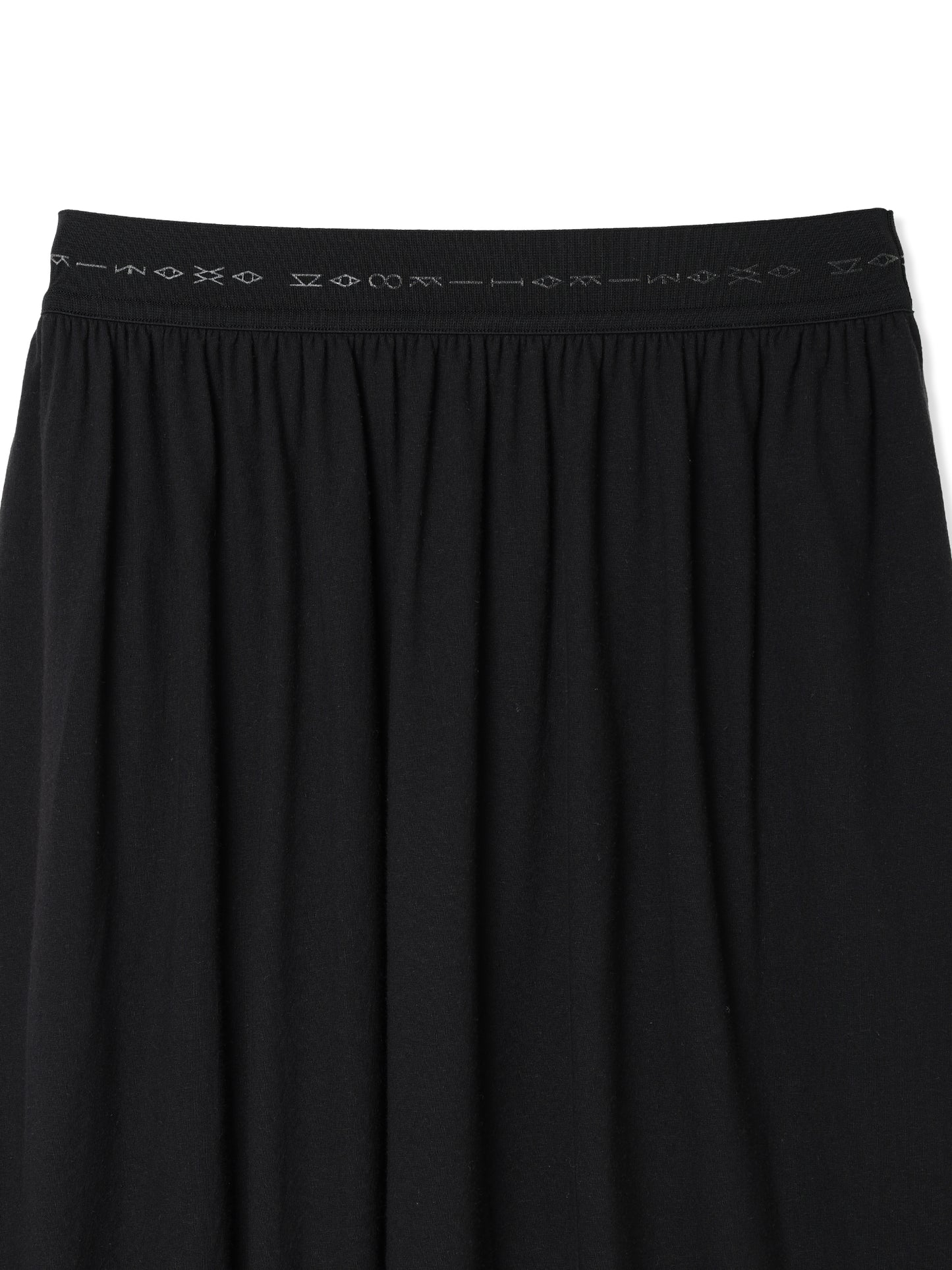 COTTON/LINEN PAPER-LIKE JERSEY SKIRT 2