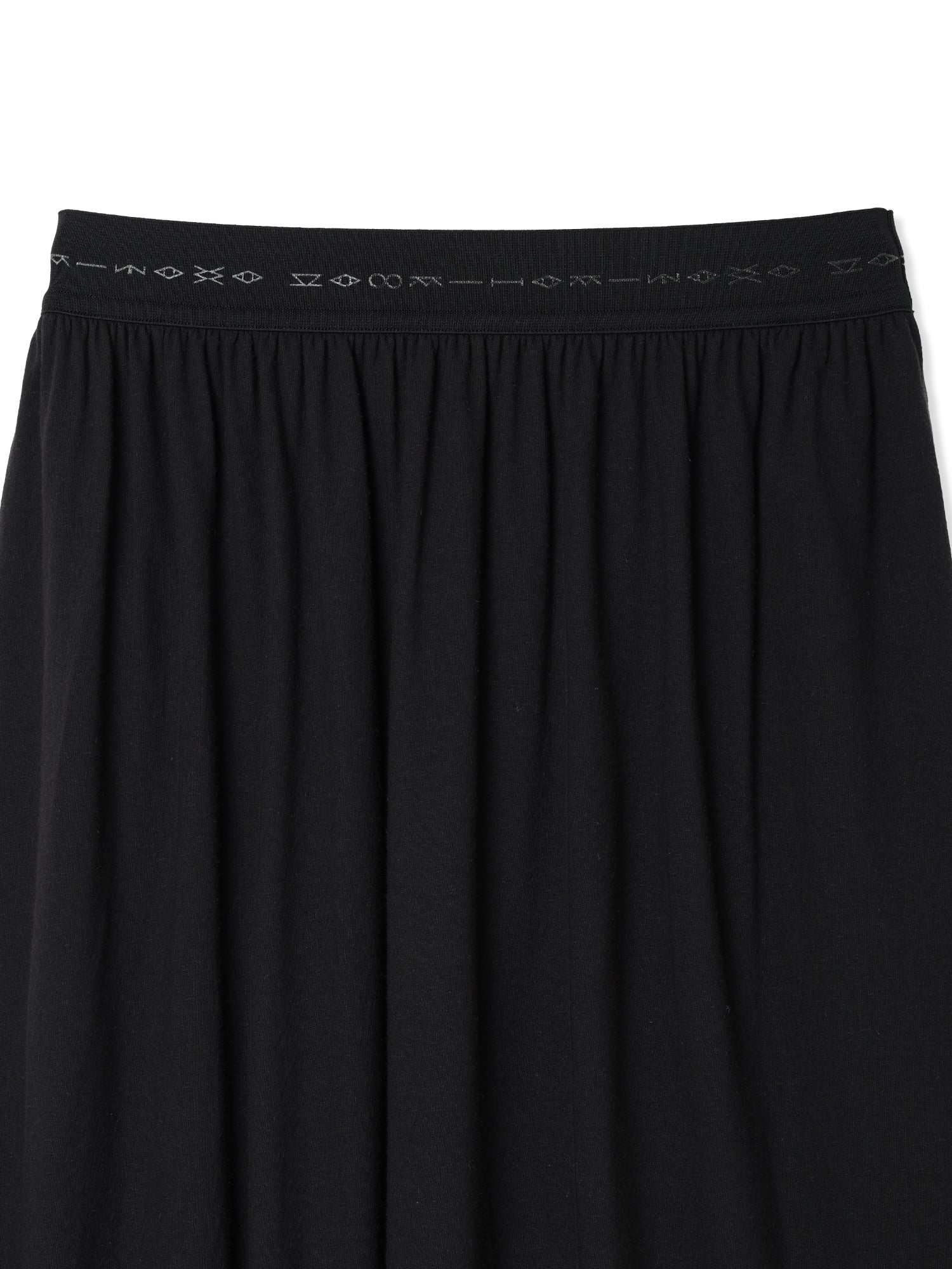 COTTON/LINEN PAPER-LIKE JERSEY SKIRT 2