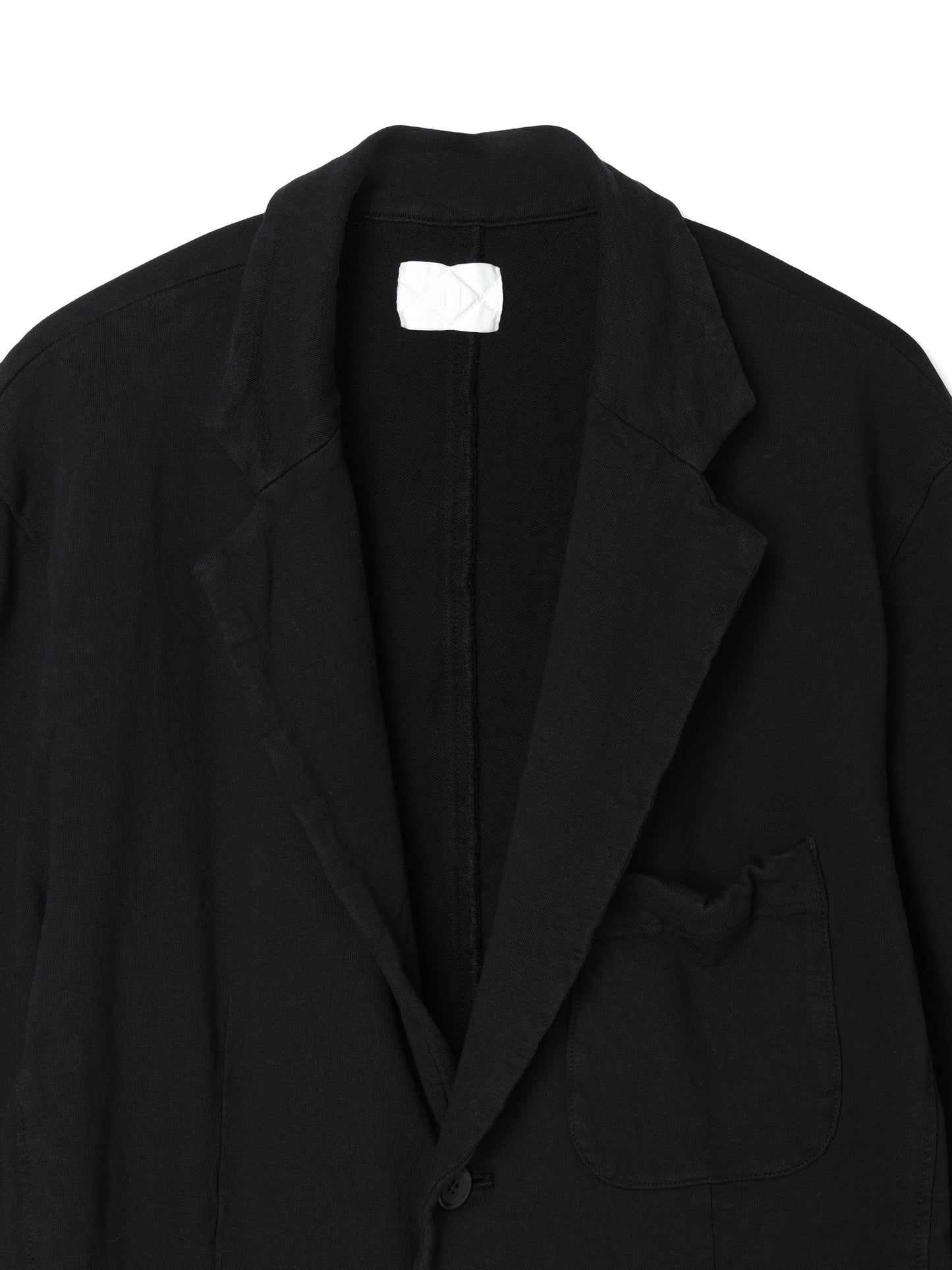 SHRINK FRENCH TERRY TAILORED COAT 2