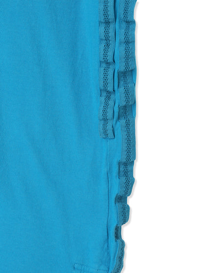 SHRINK JERSEY SIDE SLIT SKIRT 4