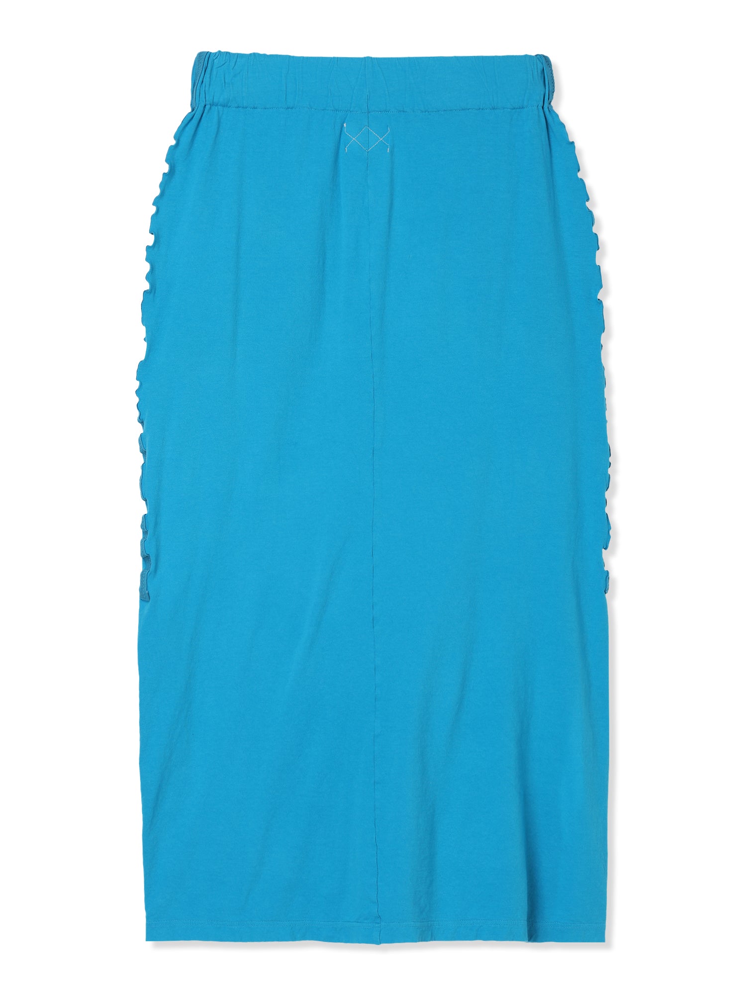 SHRINK JERSEY SIDE SLIT SKIRT 1