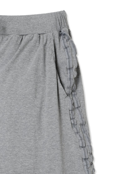 SHRINK JERSEY WIDE LEG PANTS 3