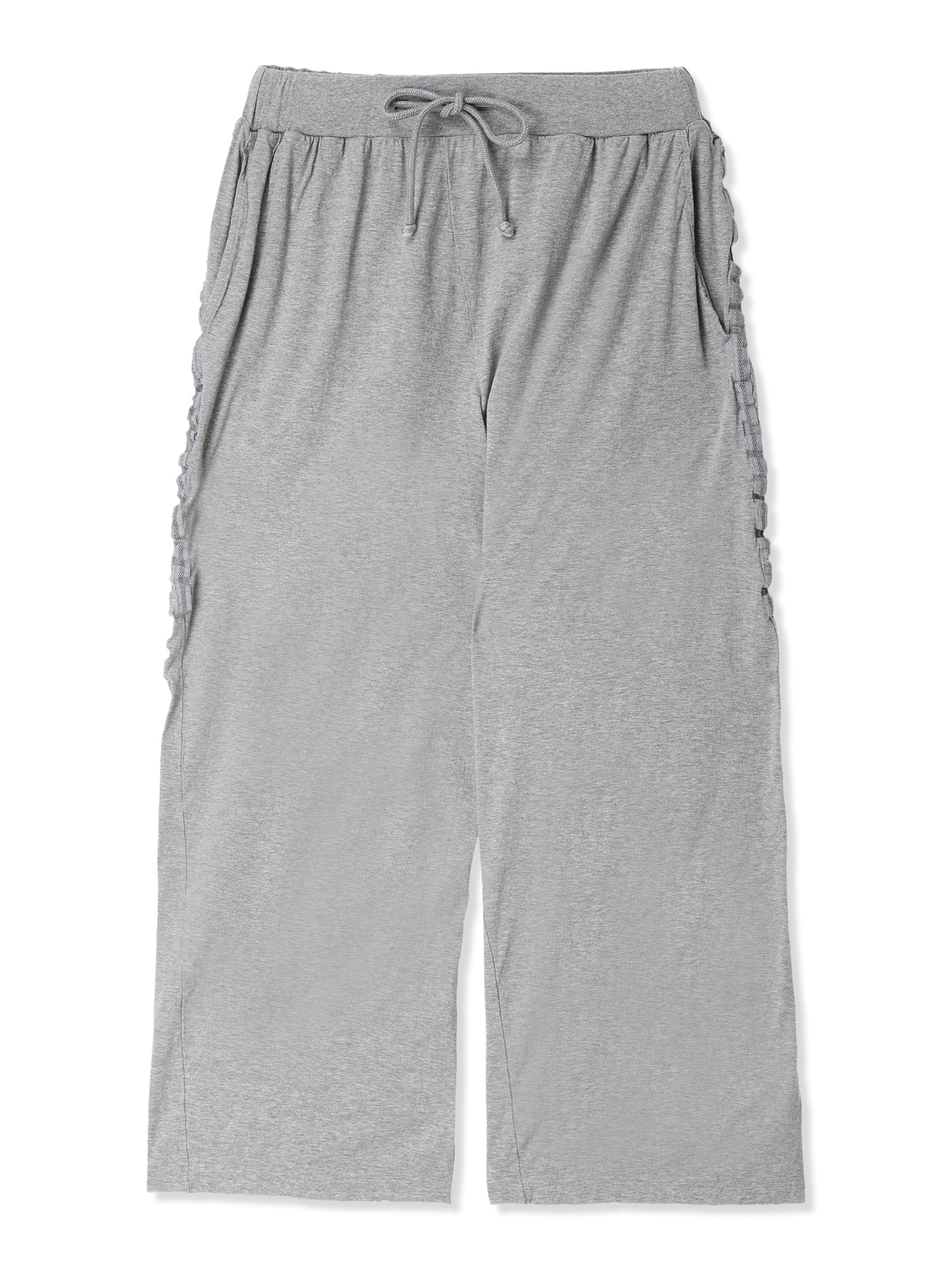 SHRINK JERSEY WIDE LEG PANTS (13 GRAY)