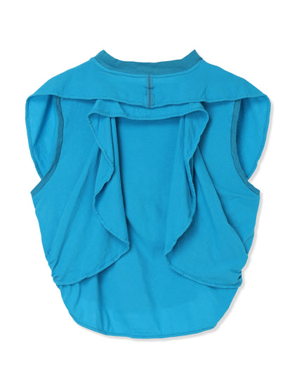 SHRINK JERSEY CIRCLE SILHOUETTE TOP 1