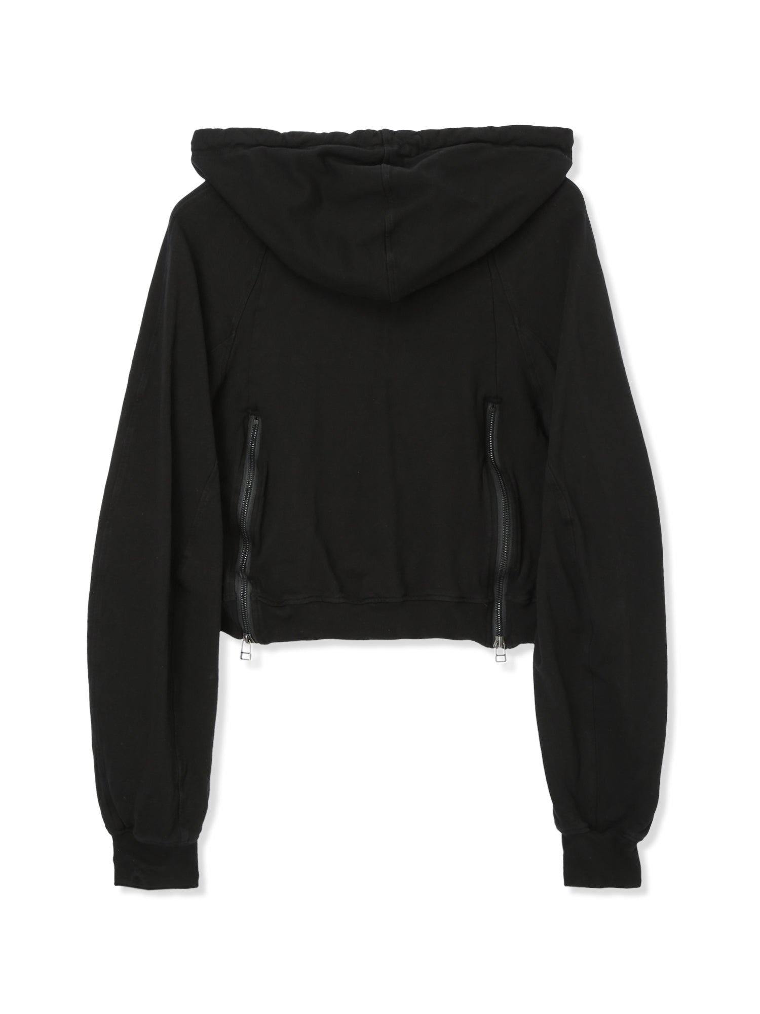 SHRINK FRENCH TERRY CROPPED HOODIE SWEAT SHIRT 11