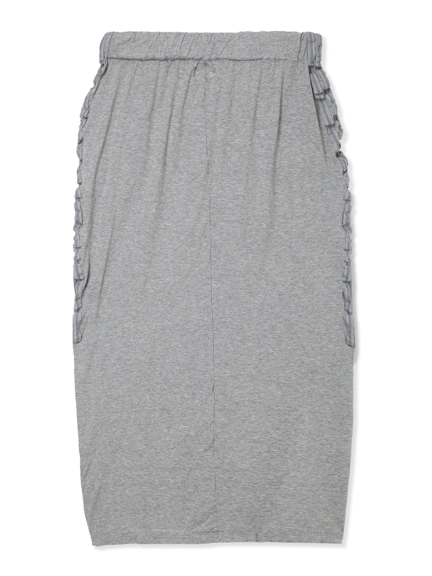 SHRINK JERSEY SIDE SLIT SKIRT 11