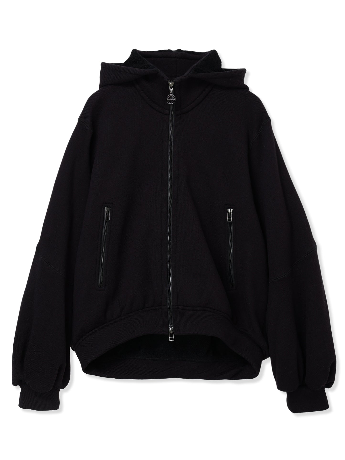 WOOL TERRY  HOODIE JACKET