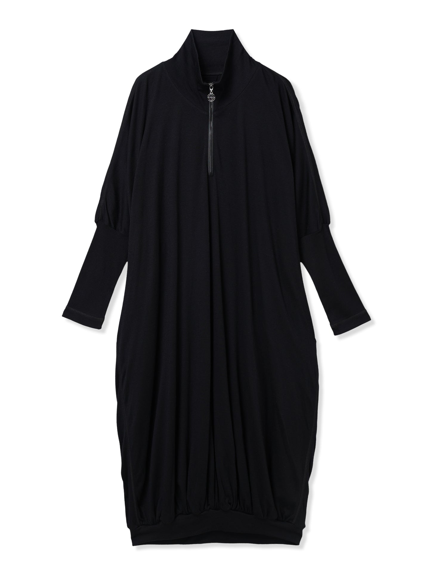 MERINO WOOL SMOOTH COCOON DRESS