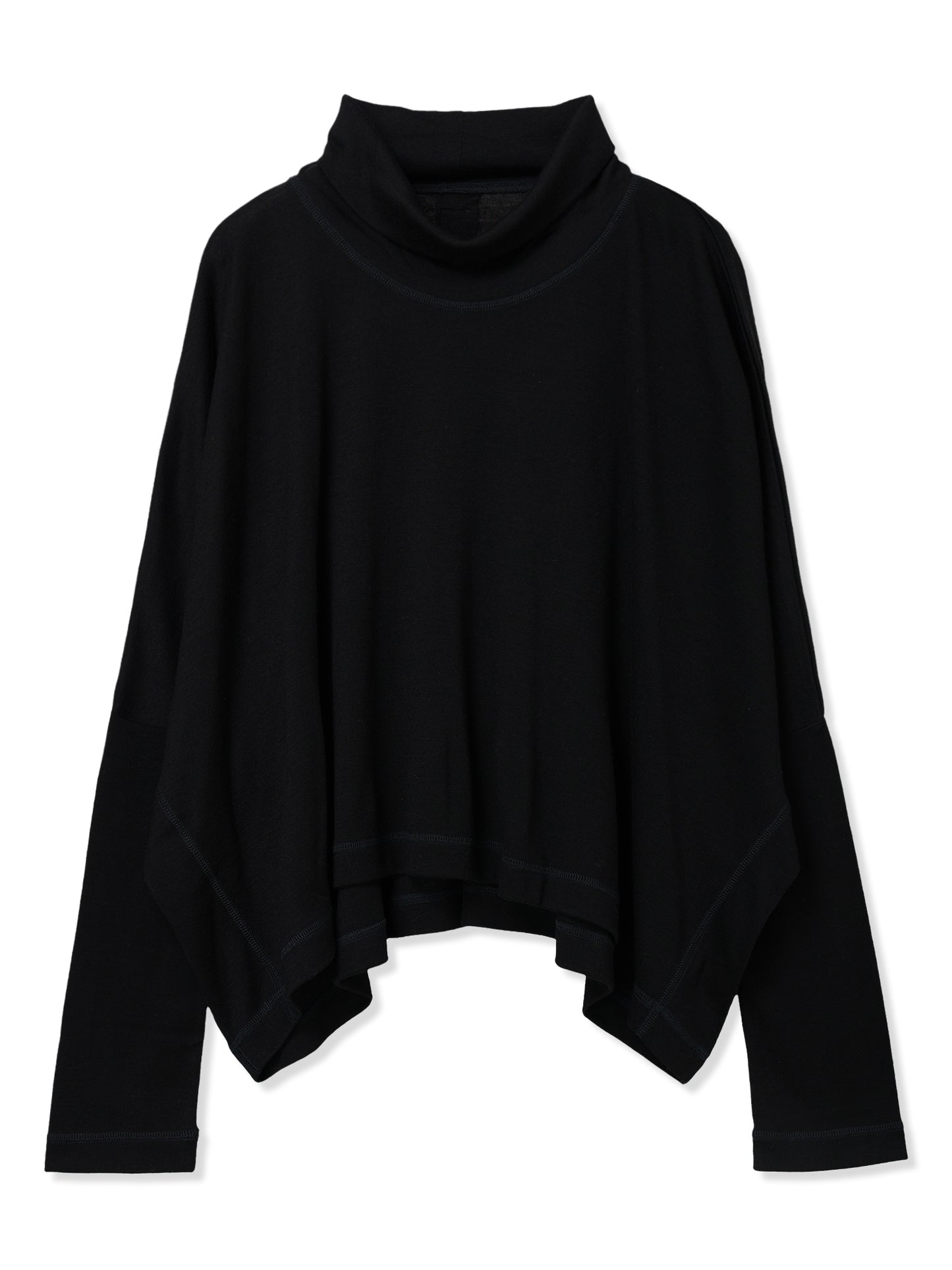 MERINO WOOL SMOOTH SQUARE CUT TOP