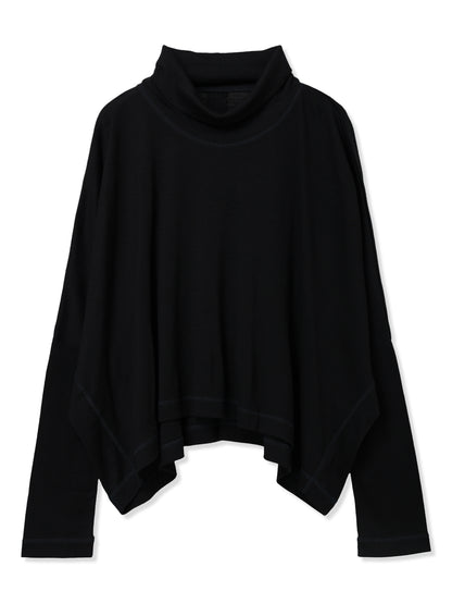 MERINO WOOL SMOOTH SQUARE CUT TOP