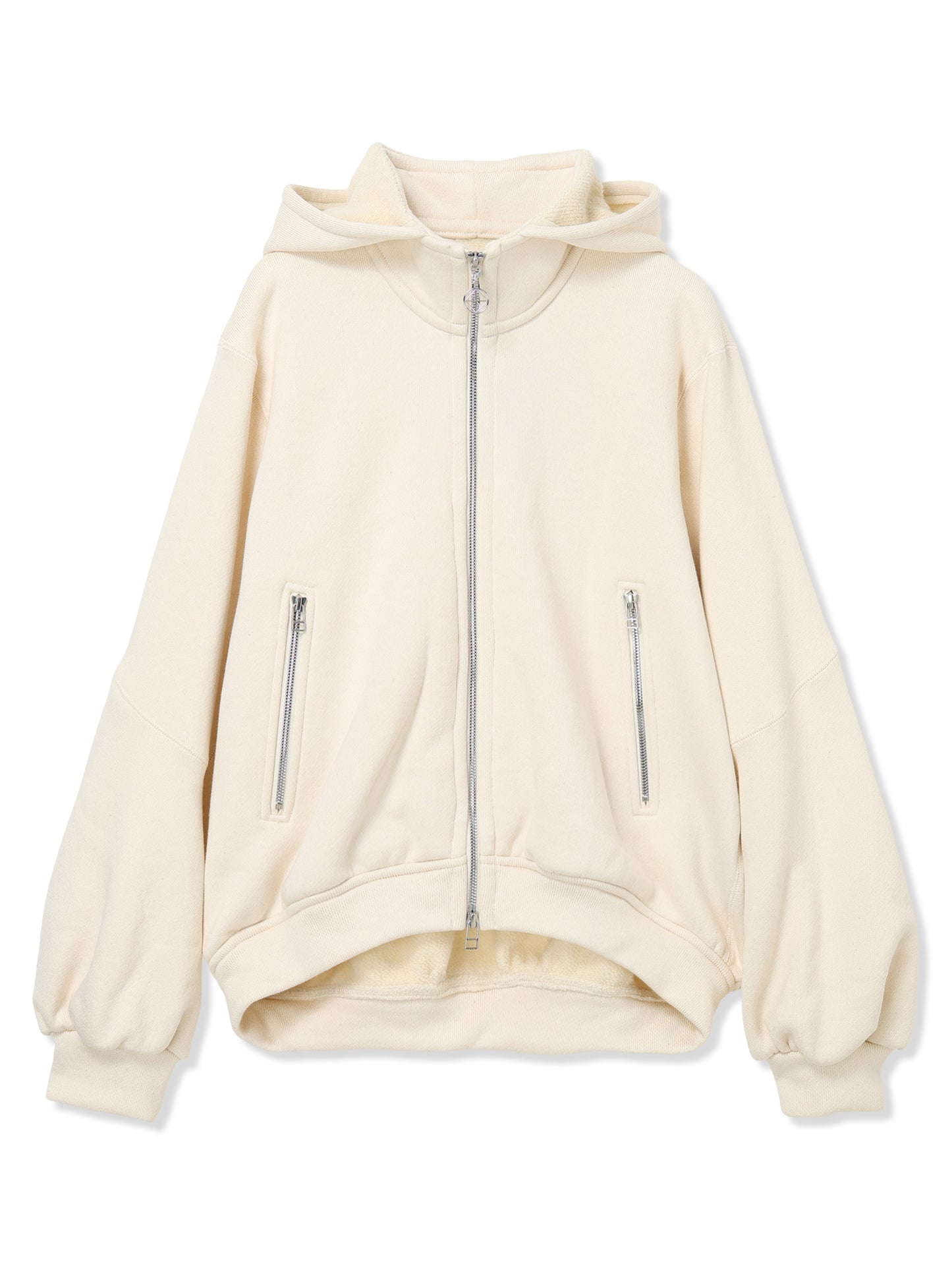 WOOL TERRY  HOODIE JACKET