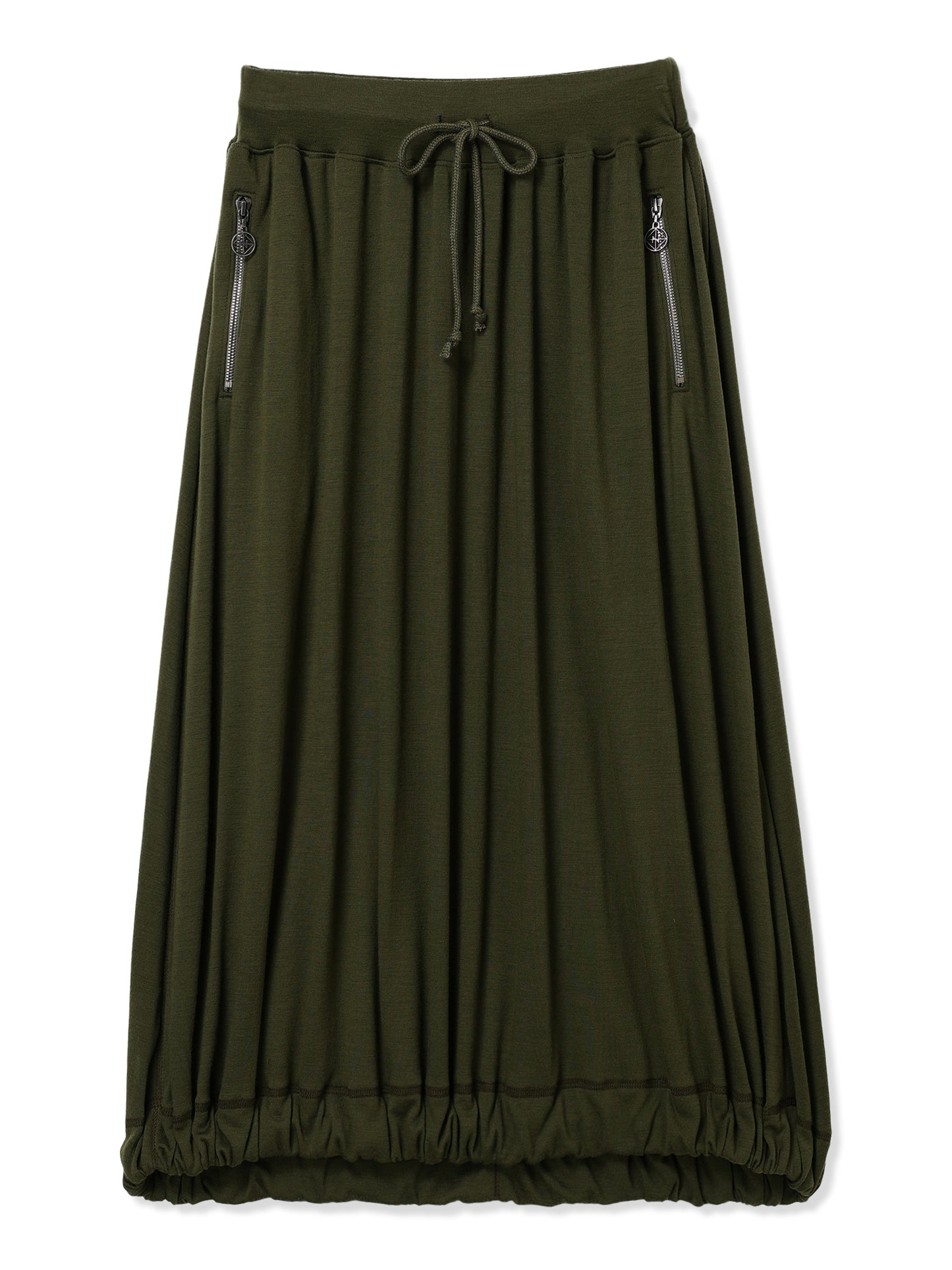 MERINO WOOL SMOOTH LONG SKIRT