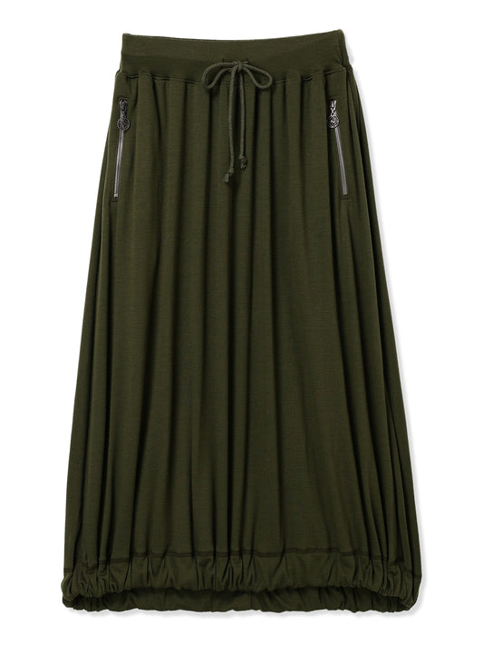 MERINO WOOL SMOOTH LONG SKIRT