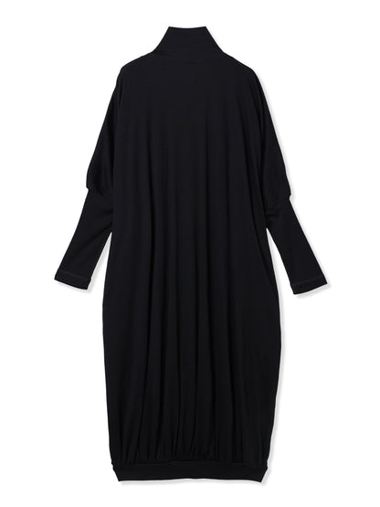 MERINO WOOL SMOOTH COCOON DRESS