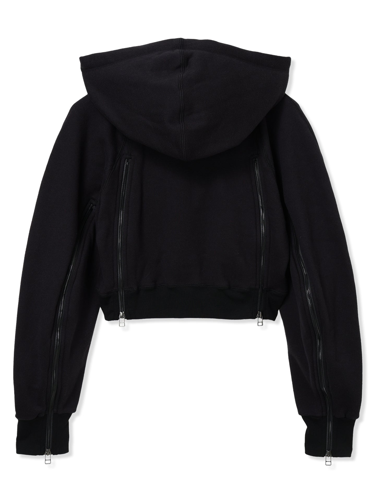 ROYAL TERRY 3D CROPPED HOODIE SWEAT SHIRT