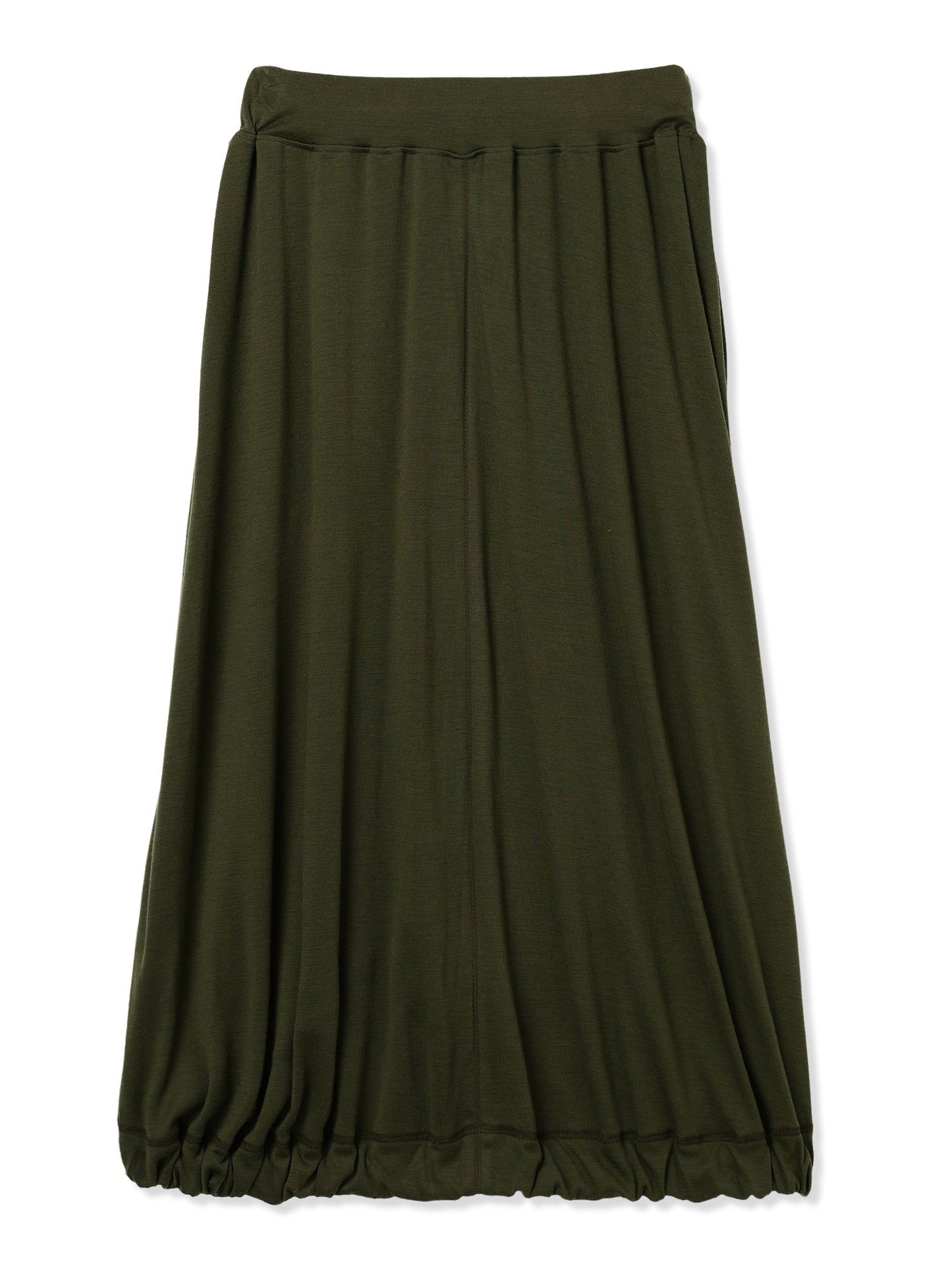 MERINO WOOL SMOOTH LONG SKIRT