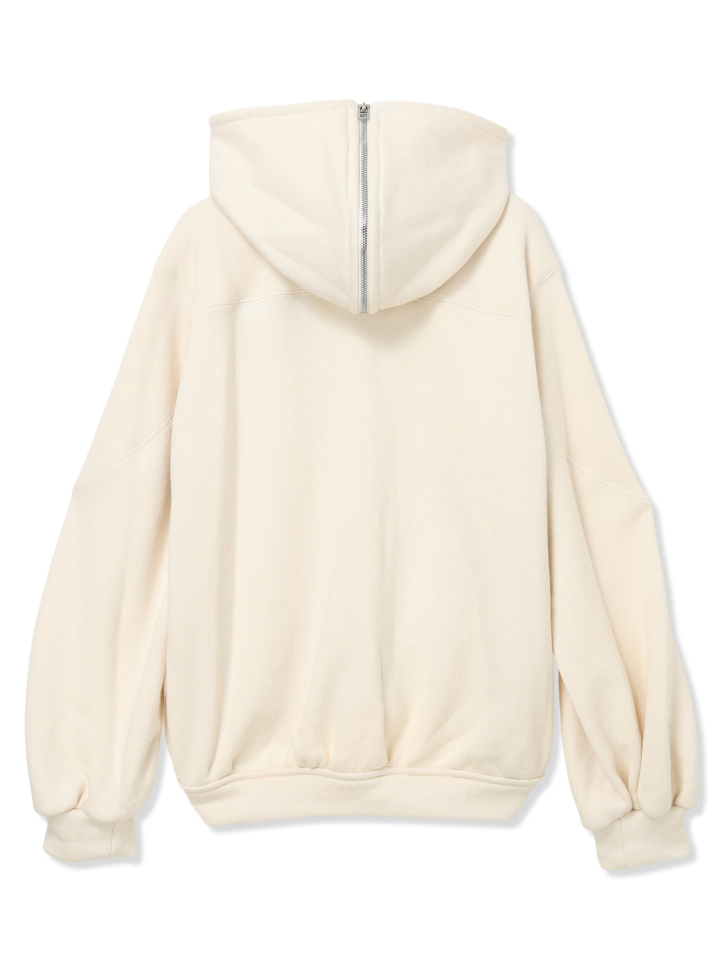 WOOL TERRY  HOODIE JACKET