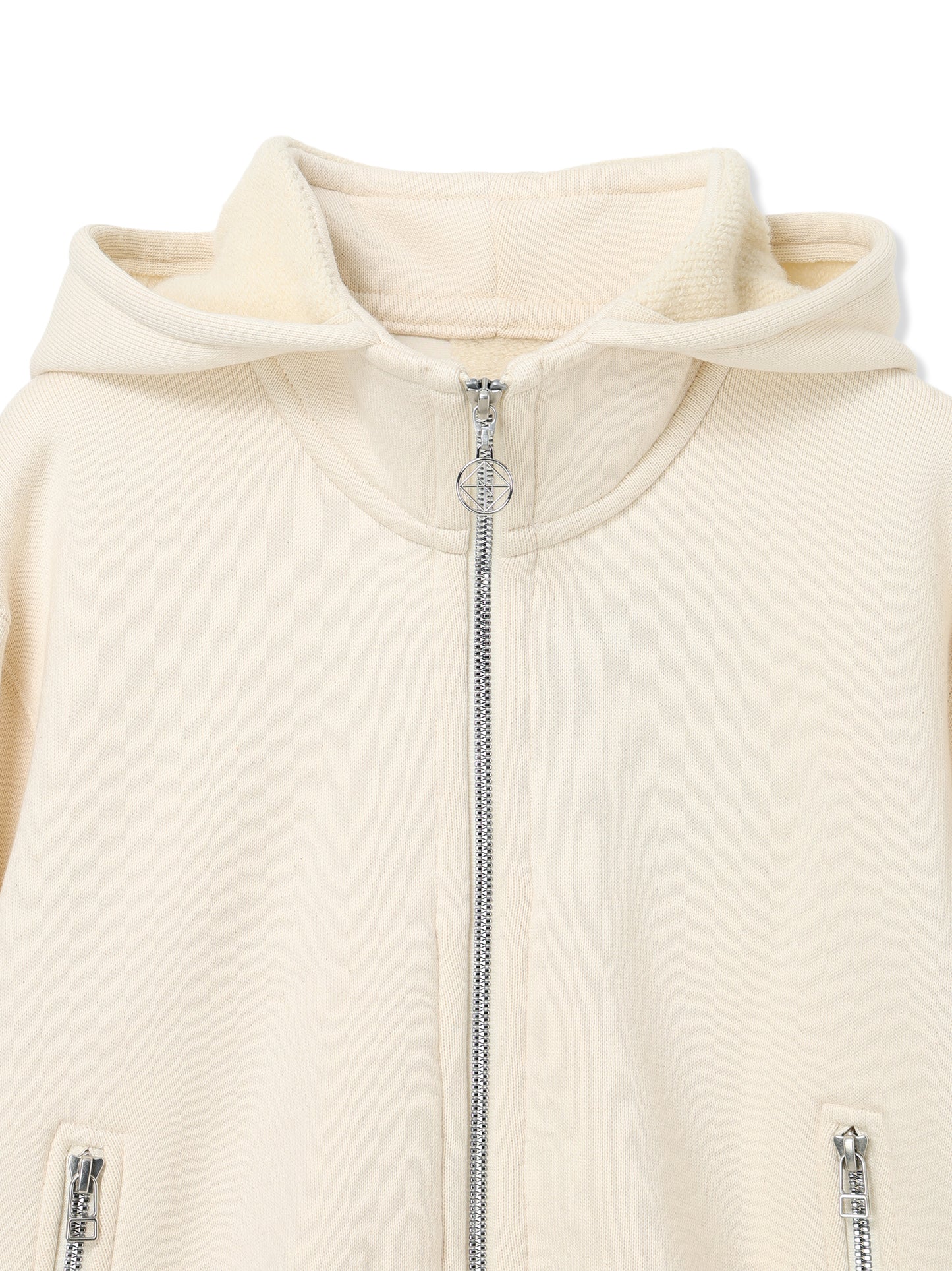 WOOL TERRY  HOODIE JACKET