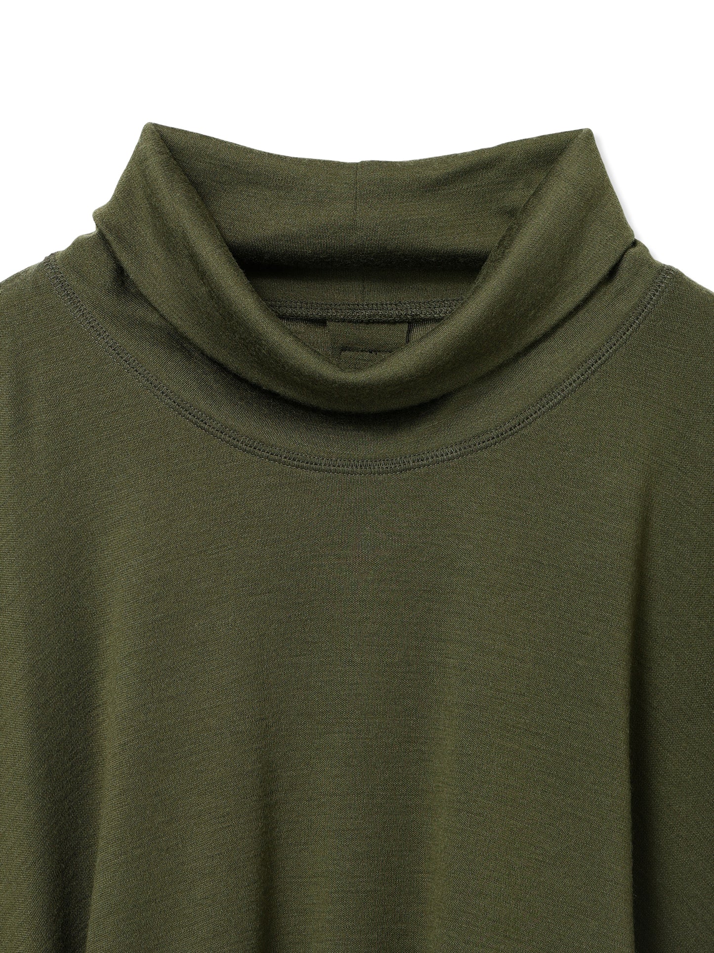 MERINO WOOL SMOOTH SQUARE CUT TOP