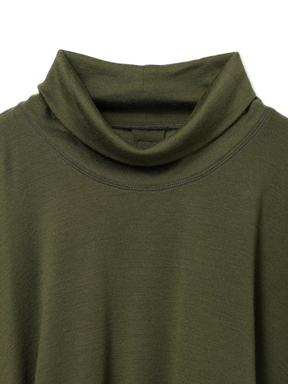 MERINO WOOL SMOOTH SQUARE CUT TOP